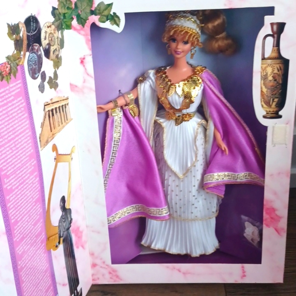 1995 Grecian Goddess Barbie Doll Great Eras Collection Special Edition Mattel